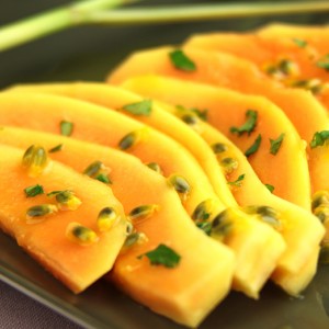Salade de papaye a la thai