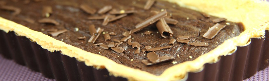 Tarte legere au chocolat