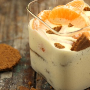 Tiramisu met clementines en speculoos